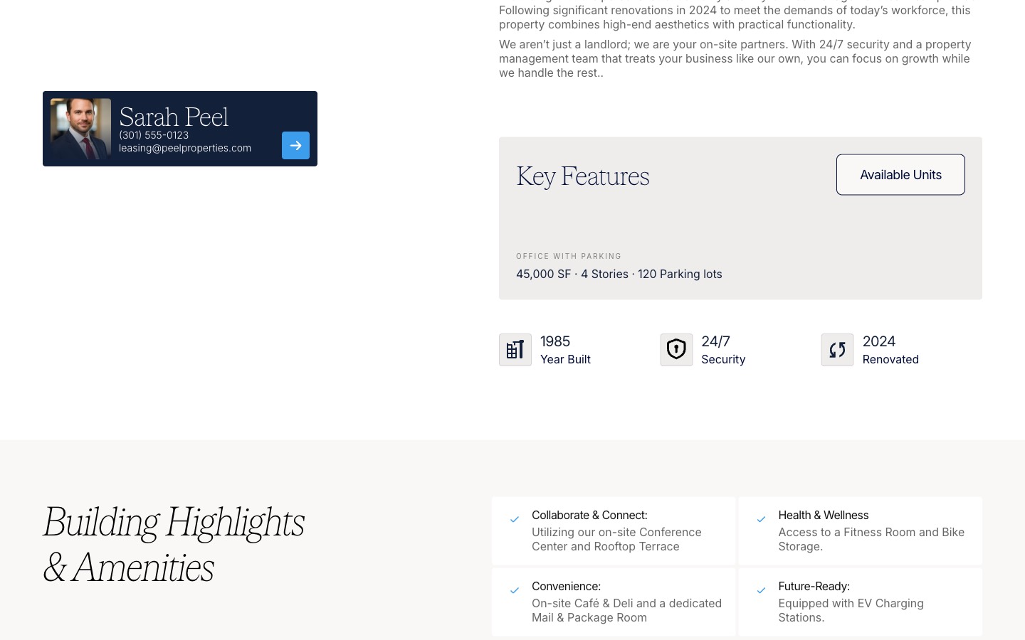 Peel Properties screenshot