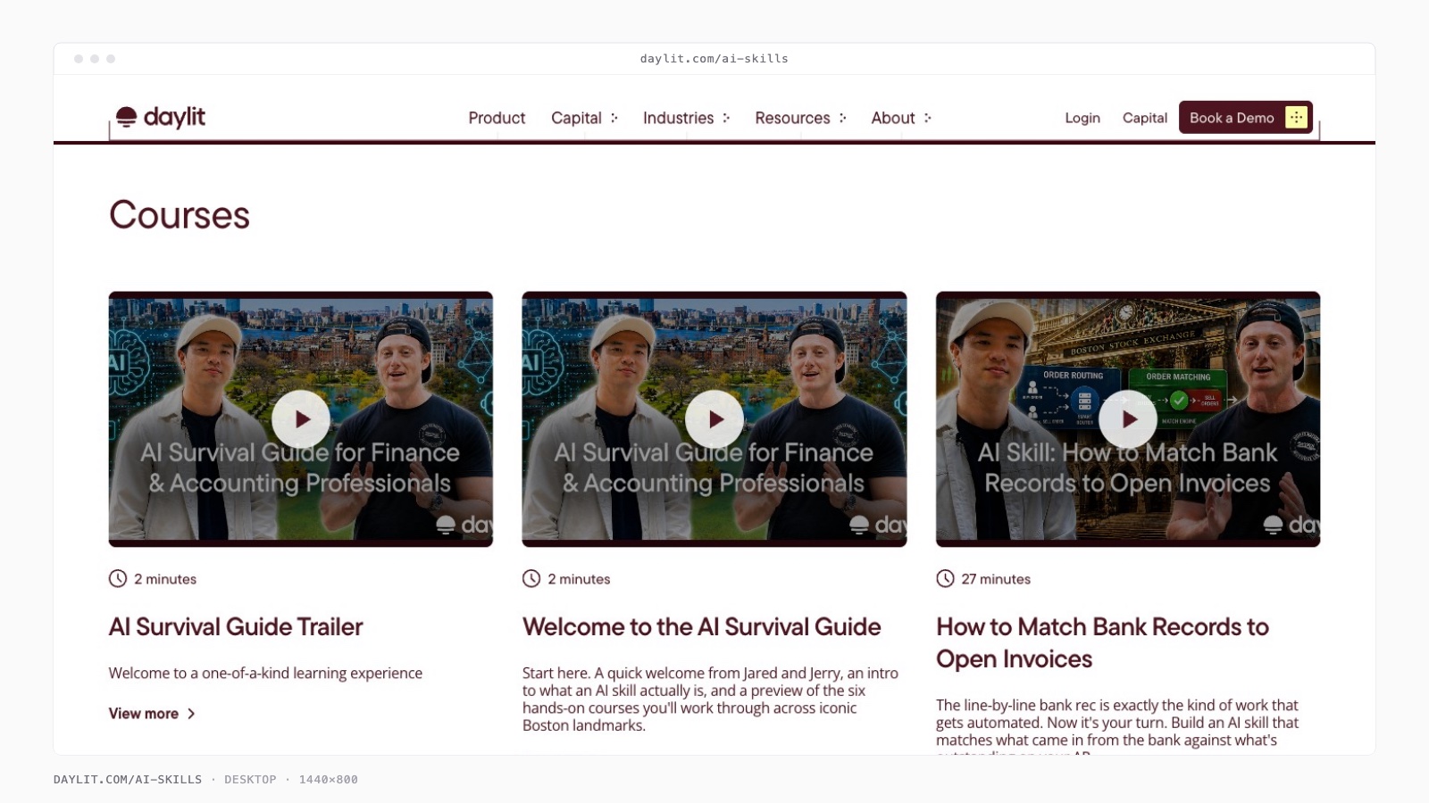 Daylit: Site & AI Skills Training screenshot