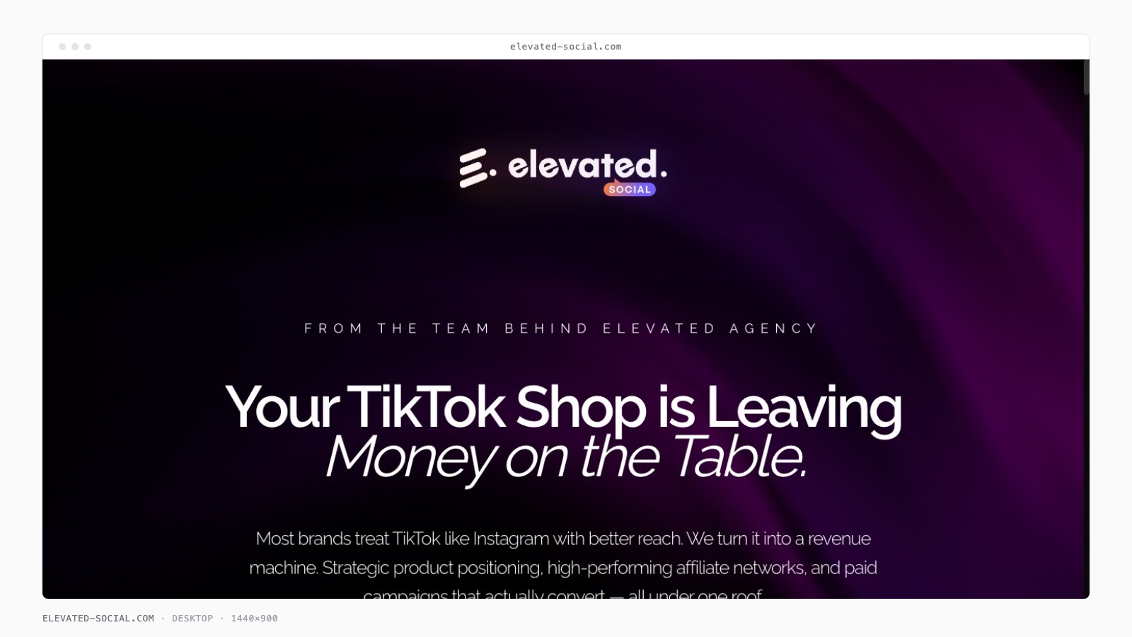 Elevated Social screenshot