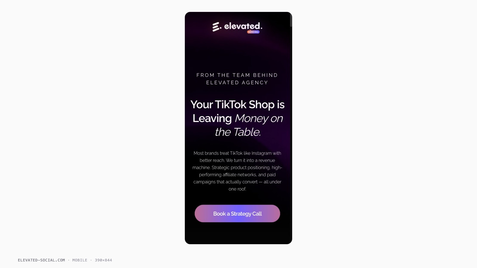 Elevated Social screenshot