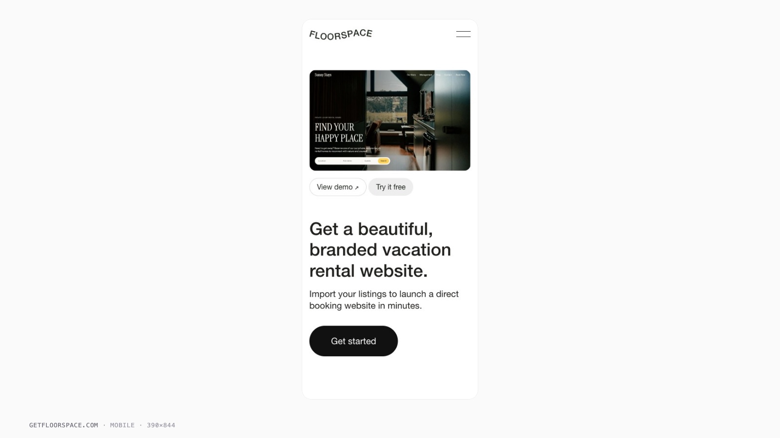 Floorspace v3 screenshot