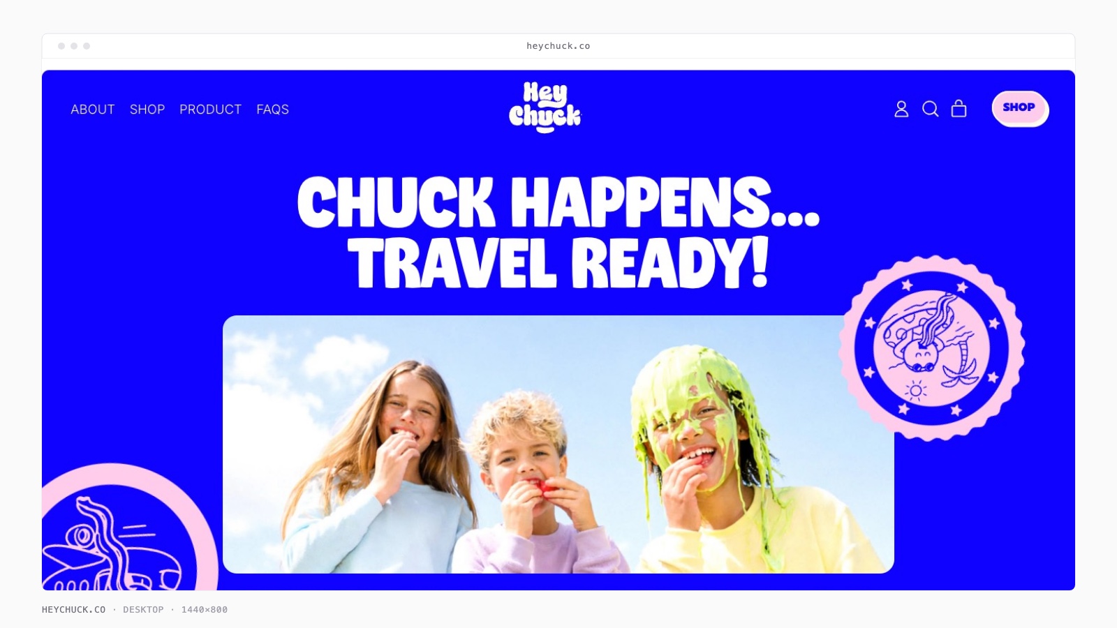 HeyChuck screenshot