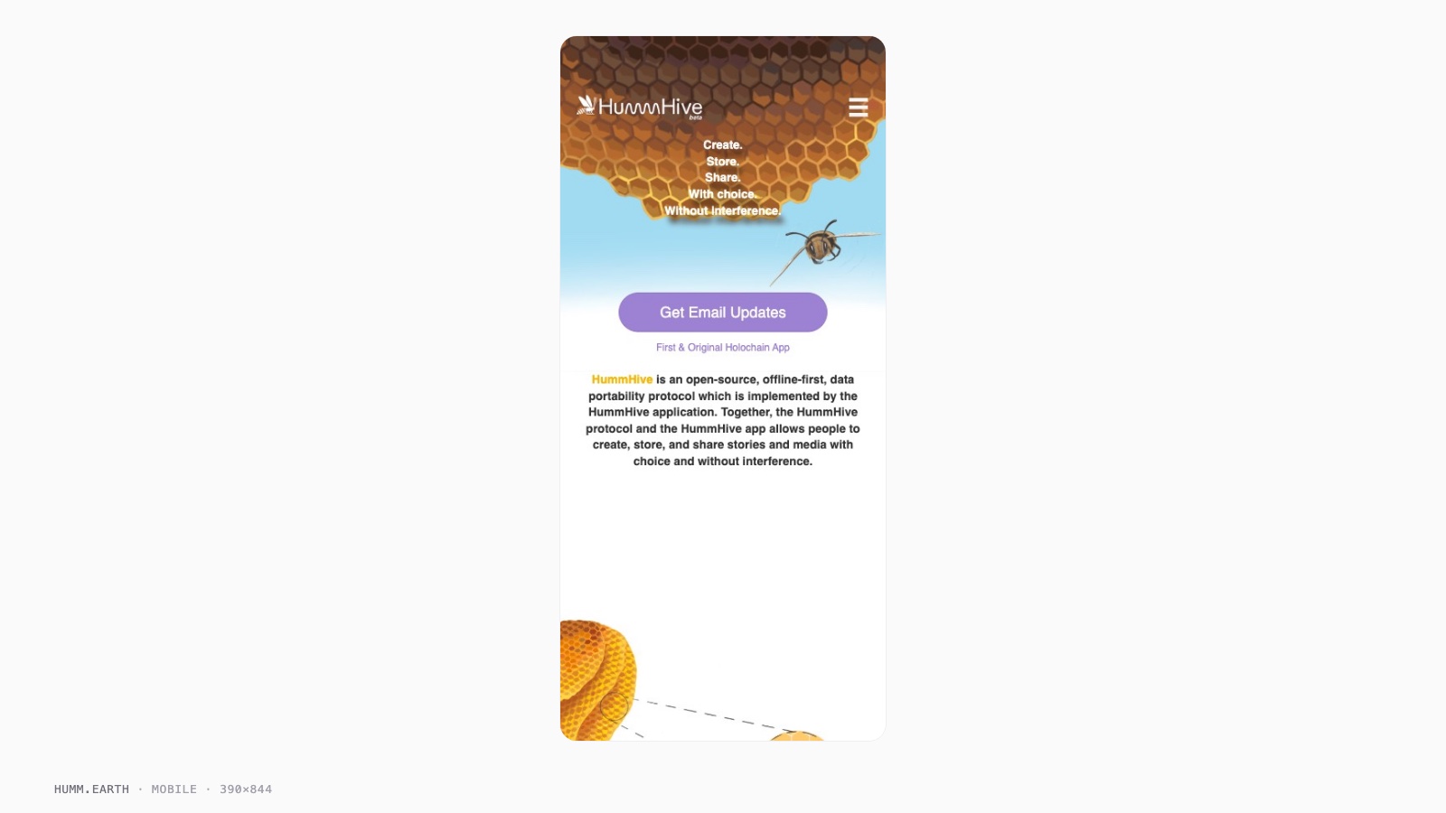 HummHive screenshot
